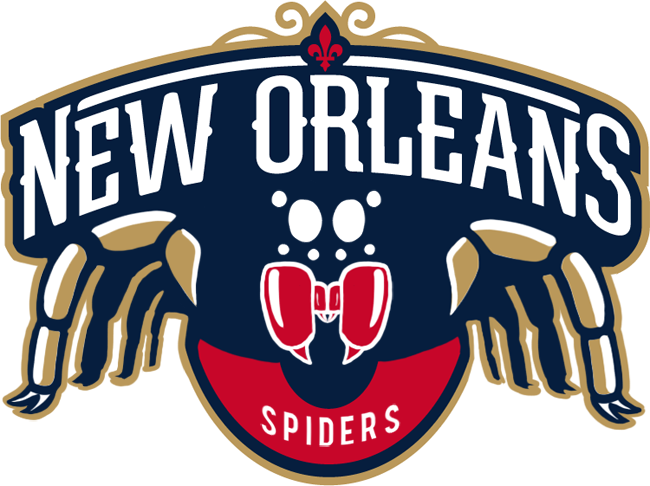 New Orleans Pelicans Halloween 2014-Pres Primary Logo DIY iron on transfer (heat transfer)